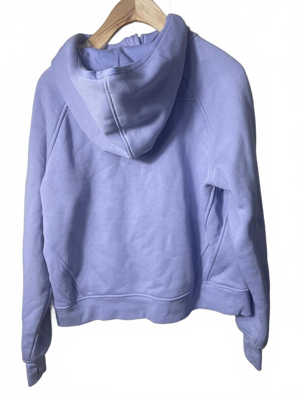 Danskin Sweat Shirt Hoodie Womens Size Small Purple Half Zip Athletic Sporty - Picture 2 of 9